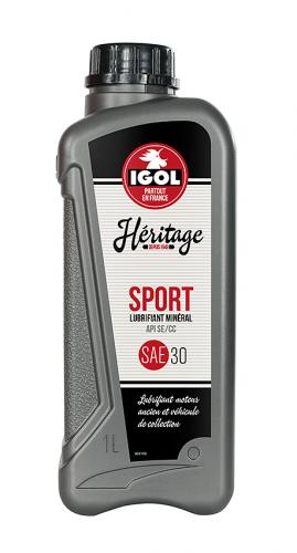 huile heritage-sport sae 30