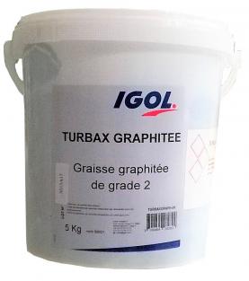 TURBAX GRAPHITEE Graisse graphitée à 8% de lubrifiant solide