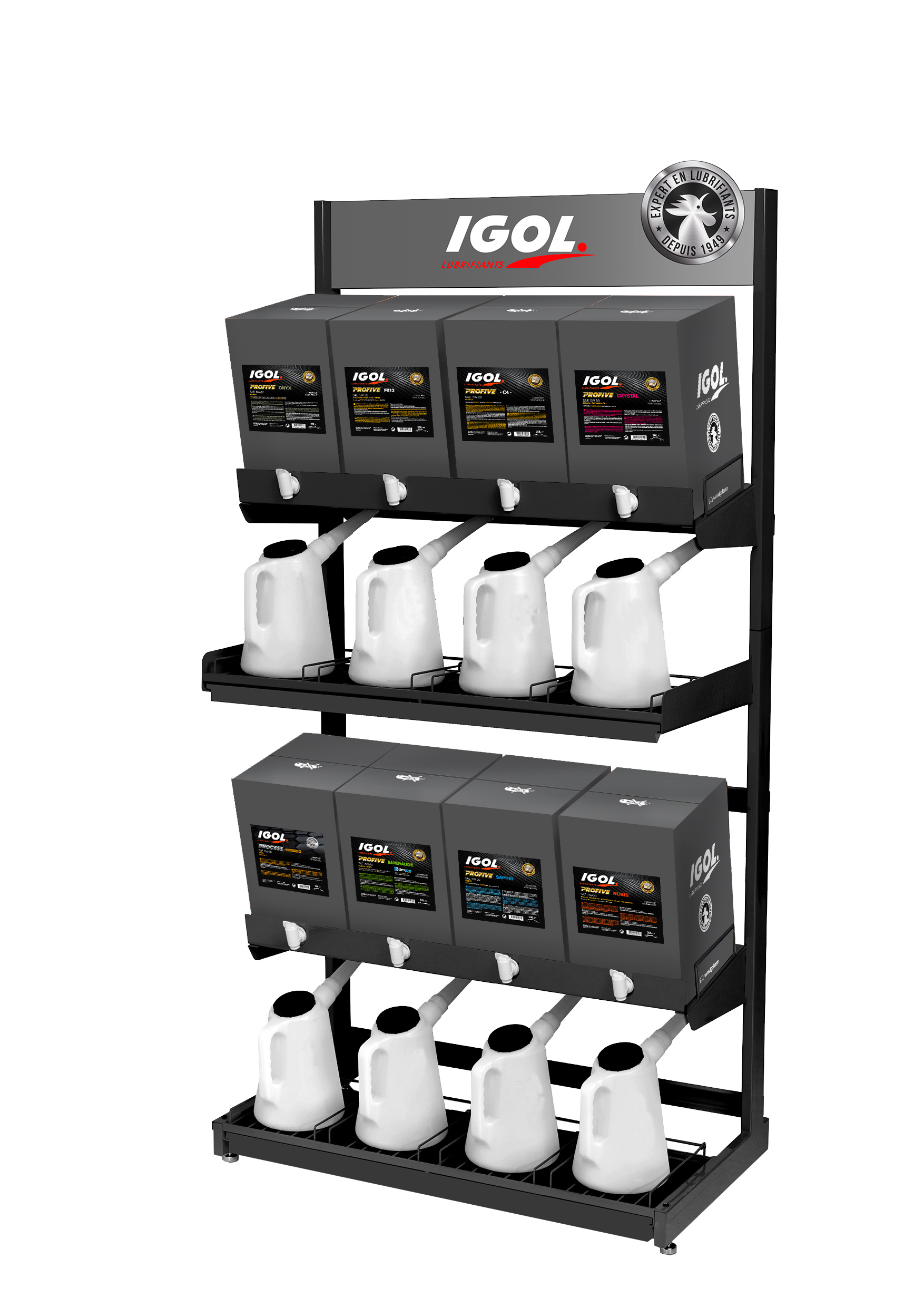 Bar à huiles IGOL-2018 2 Bar à huiles IGOL-2018 2