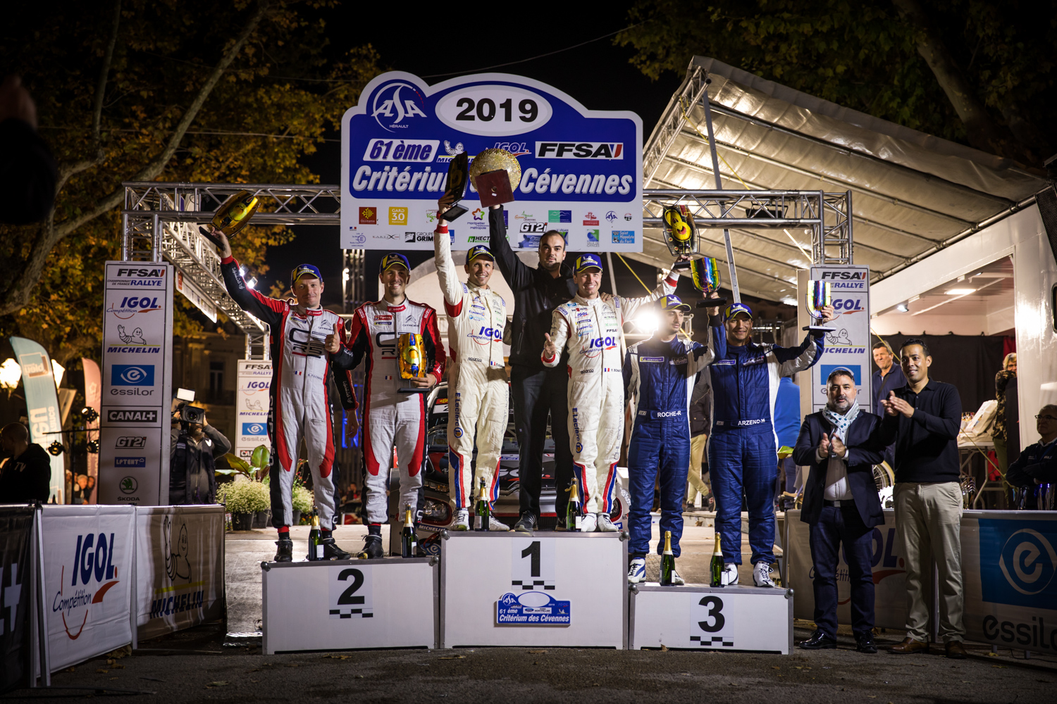 Podium igol cevennes